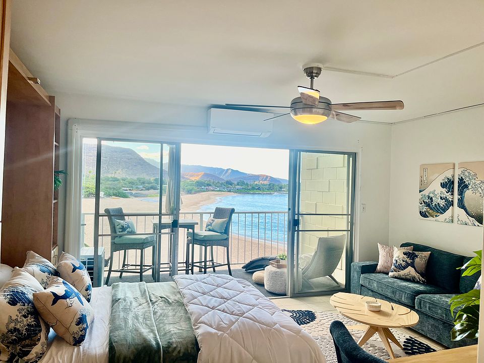 Beautifully furnished and stocked! Murphy bed folds up for more space as desired!