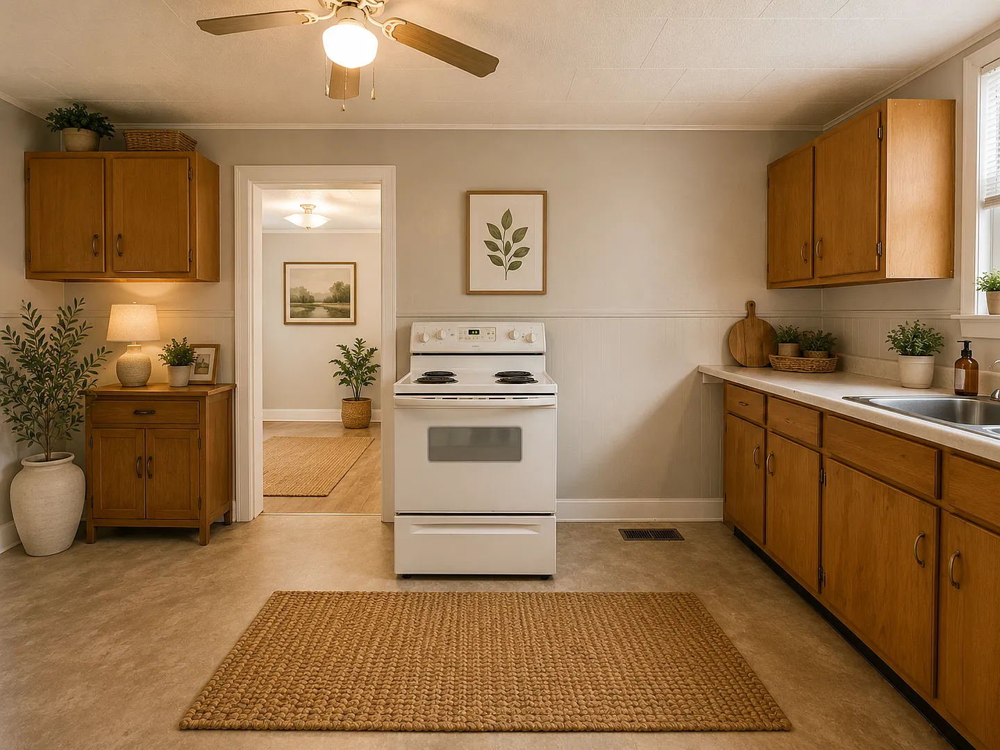 2217 S Jefferson St - Updated 3BR Home with Stylish Plank Flooring Available Now! — Photo 2
