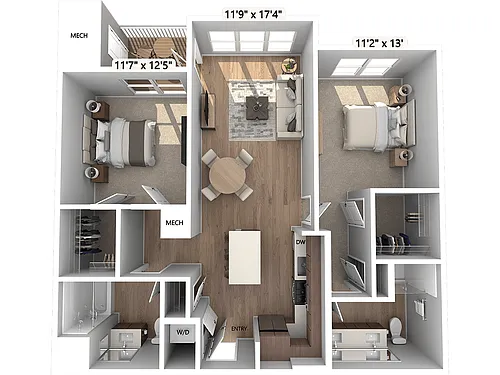 Floor plan BM8