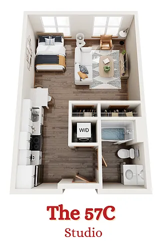 Floor plan The 57C