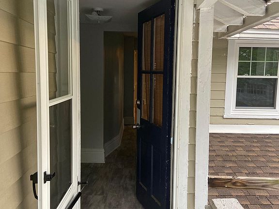 Entry from back of apartment into kitchen