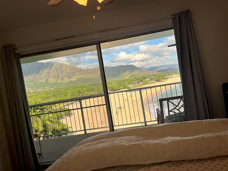 Wake up to this view each day from your comfortable queen-sized bed!