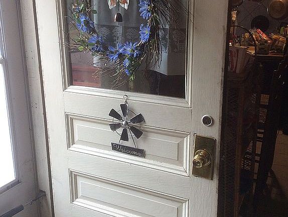 FRONT OAK PAINTED DOOR