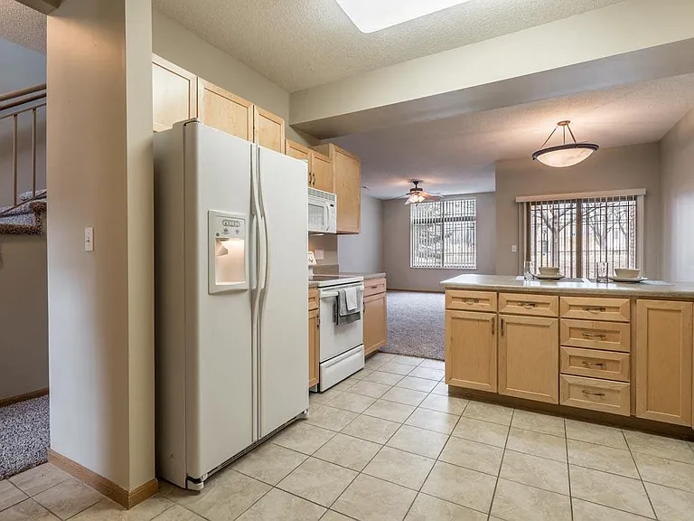 Enjoy plenty of storage and counter space in our large kitchens.