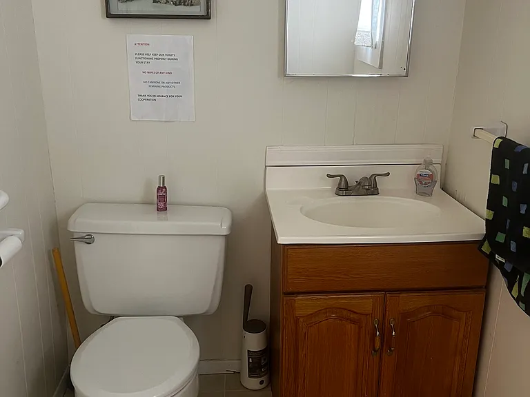 downstairs half-bath