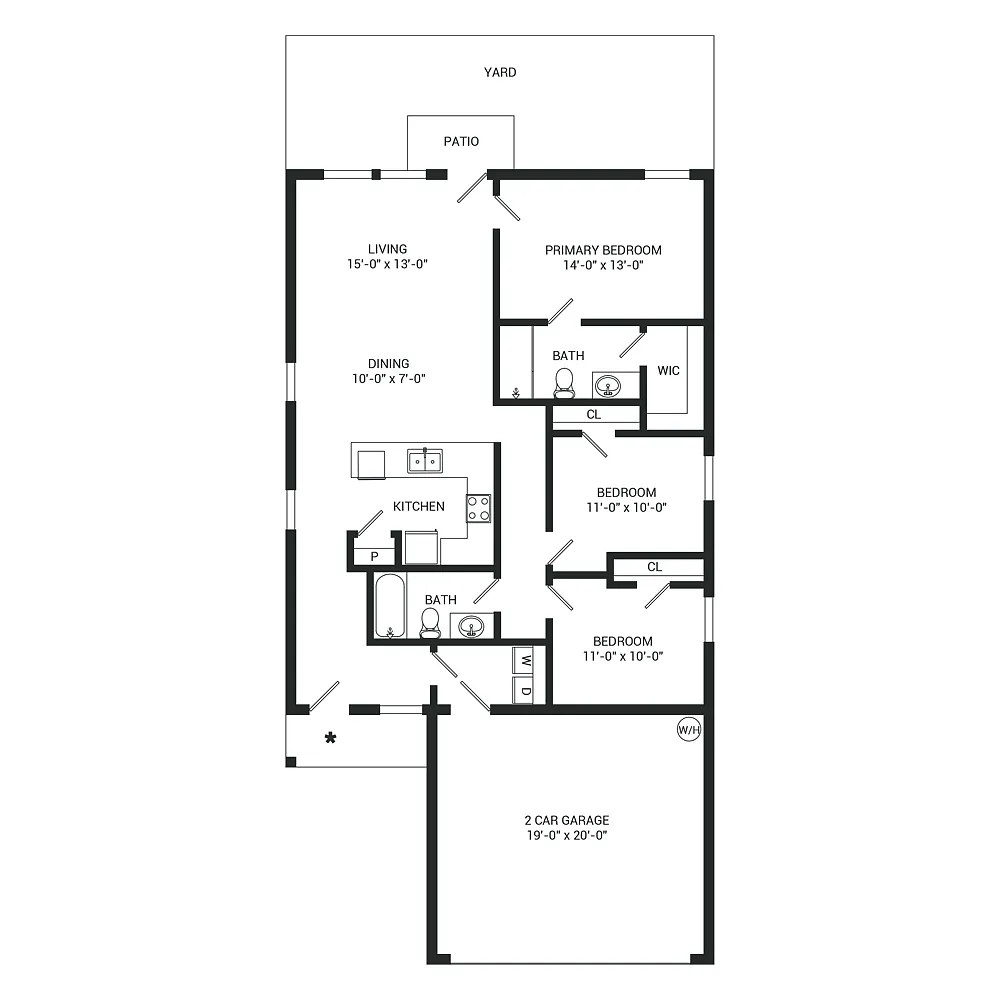 Floor plan Oakridge