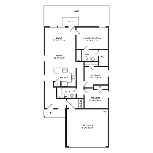 Floor plan Oakridge