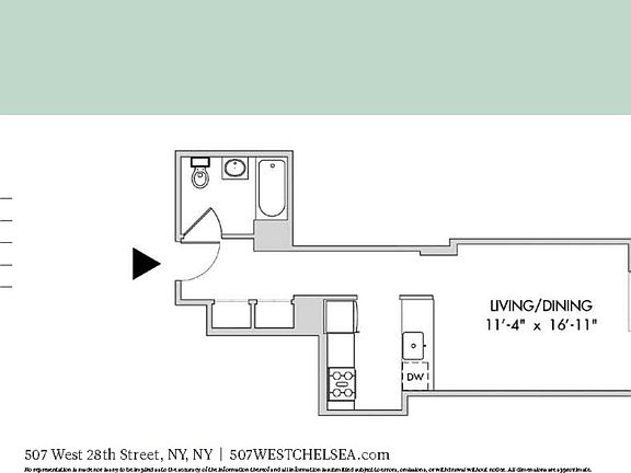 2nd image of 507 W 28th St APT 817