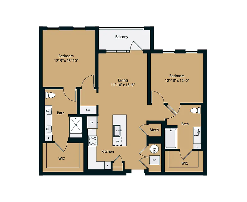 Floor plan 2A