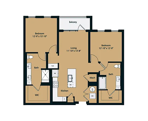Floor plan 2A