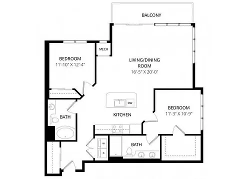 Floor plan Lavender C11
