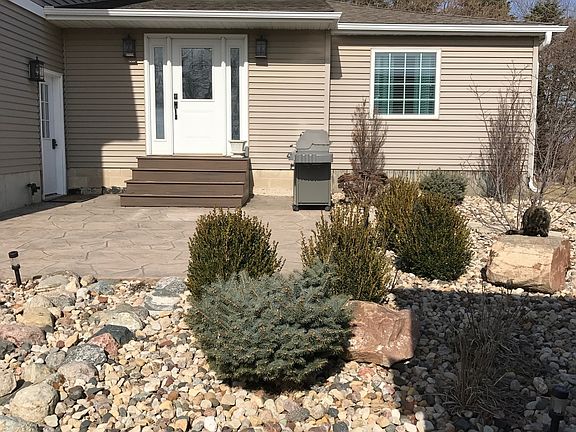 Front Door/Stamped Patio