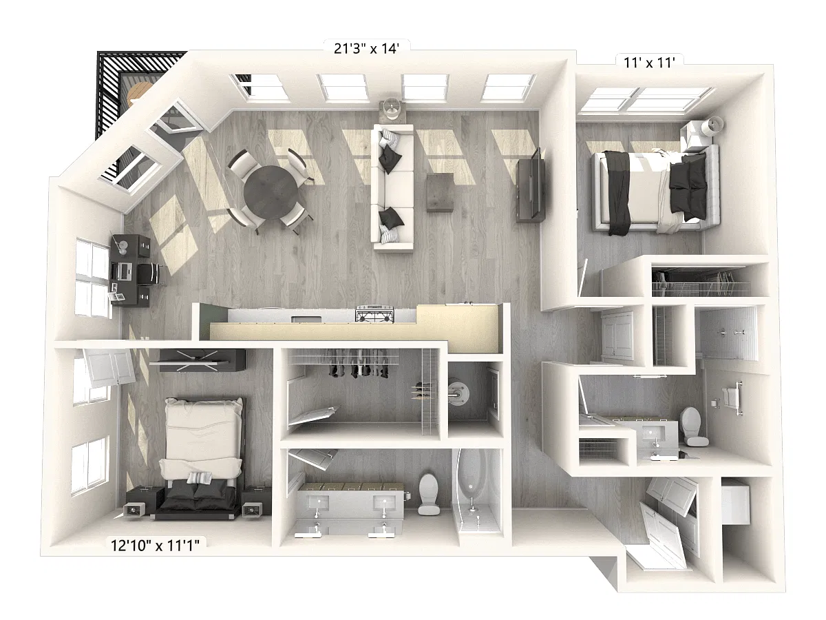 Floor plan B3-scheme-2