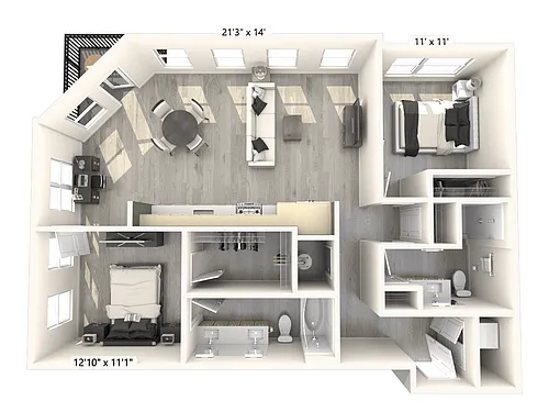 Floor plan B3-scheme-2