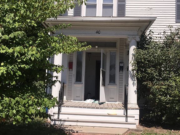 Front entrance to home and down stairs apartment