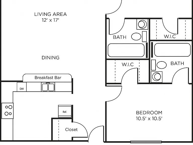 Urban Walk Apartments — Photo 42