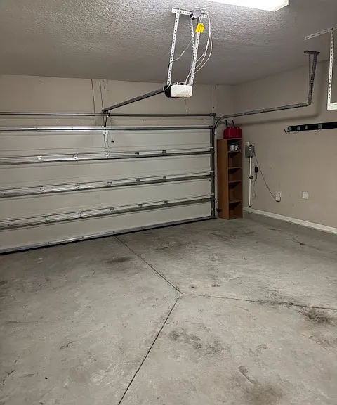 GARAGE WITH OPENER