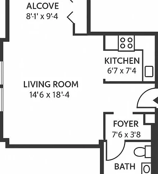 300 Albany St #4O — Photo 2