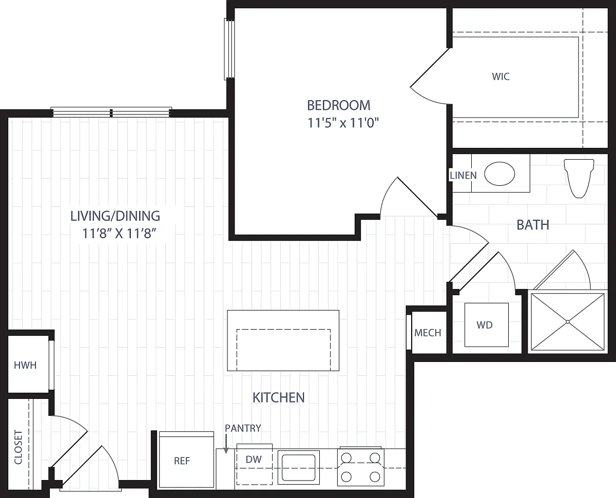Floor plan A1AES