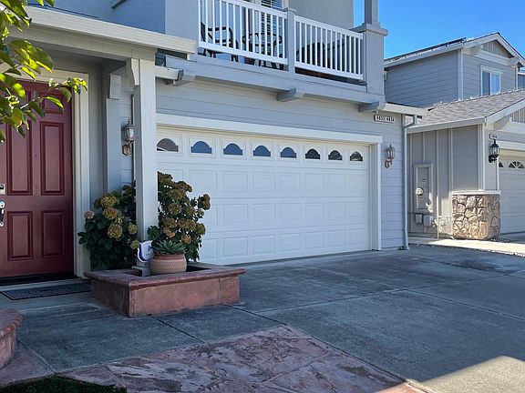 Balcony off of bedroom