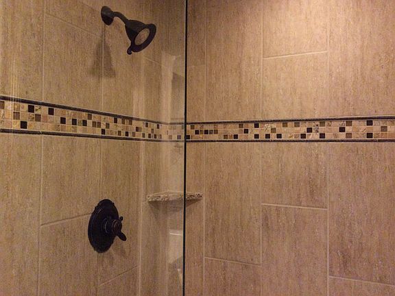 Dual thick glass doors