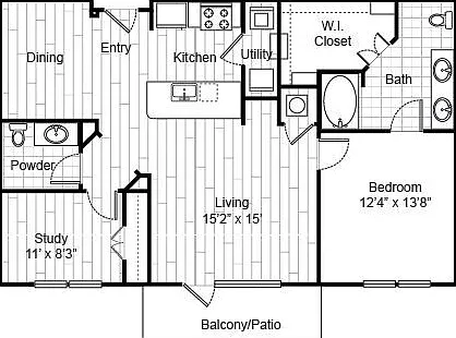 A10 floor plan Virage