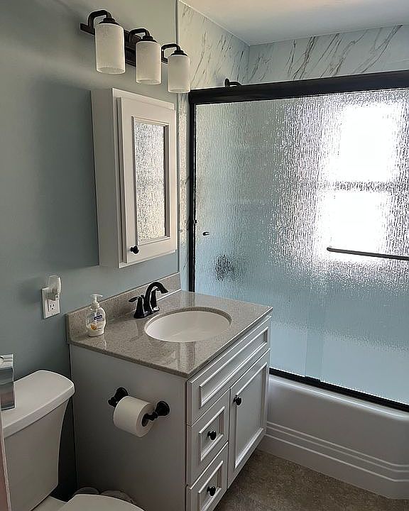 Remodeled bathroom 