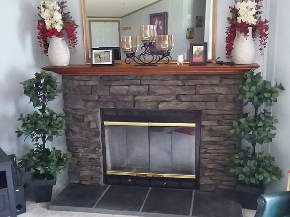 Wood fire place 