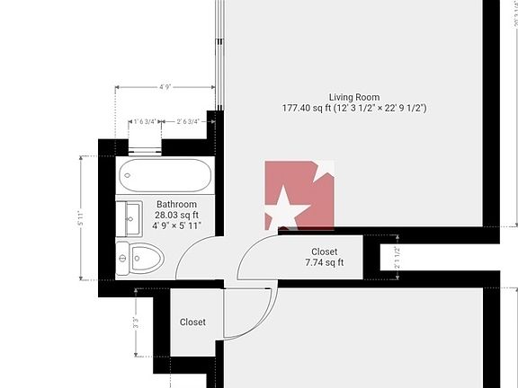 5th image of 30-35 34th St #D1