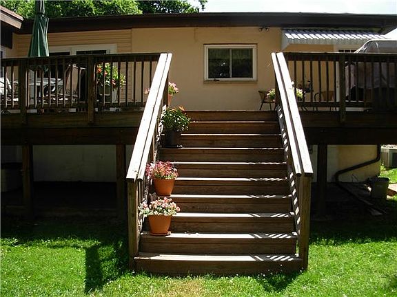 REAR DECK STAIRS