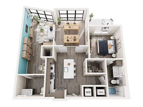 Floor plan LW5