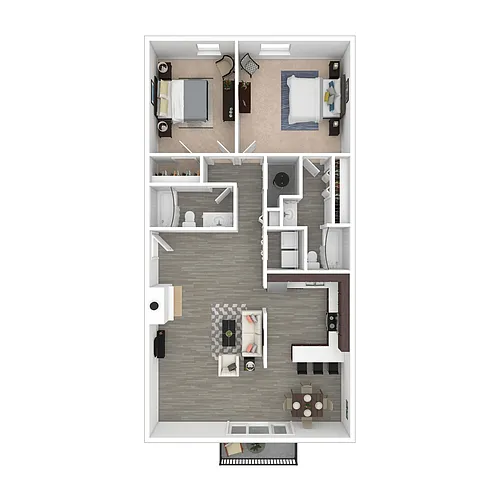 Floor plan B3 - The Maple