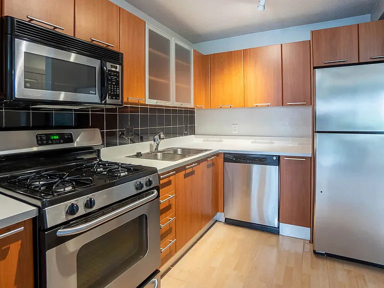 Kitchen with Stainless Steel Appliances