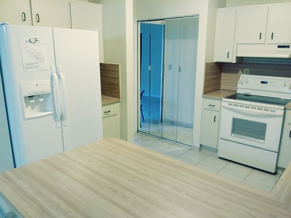 Kitchen with new appliances
