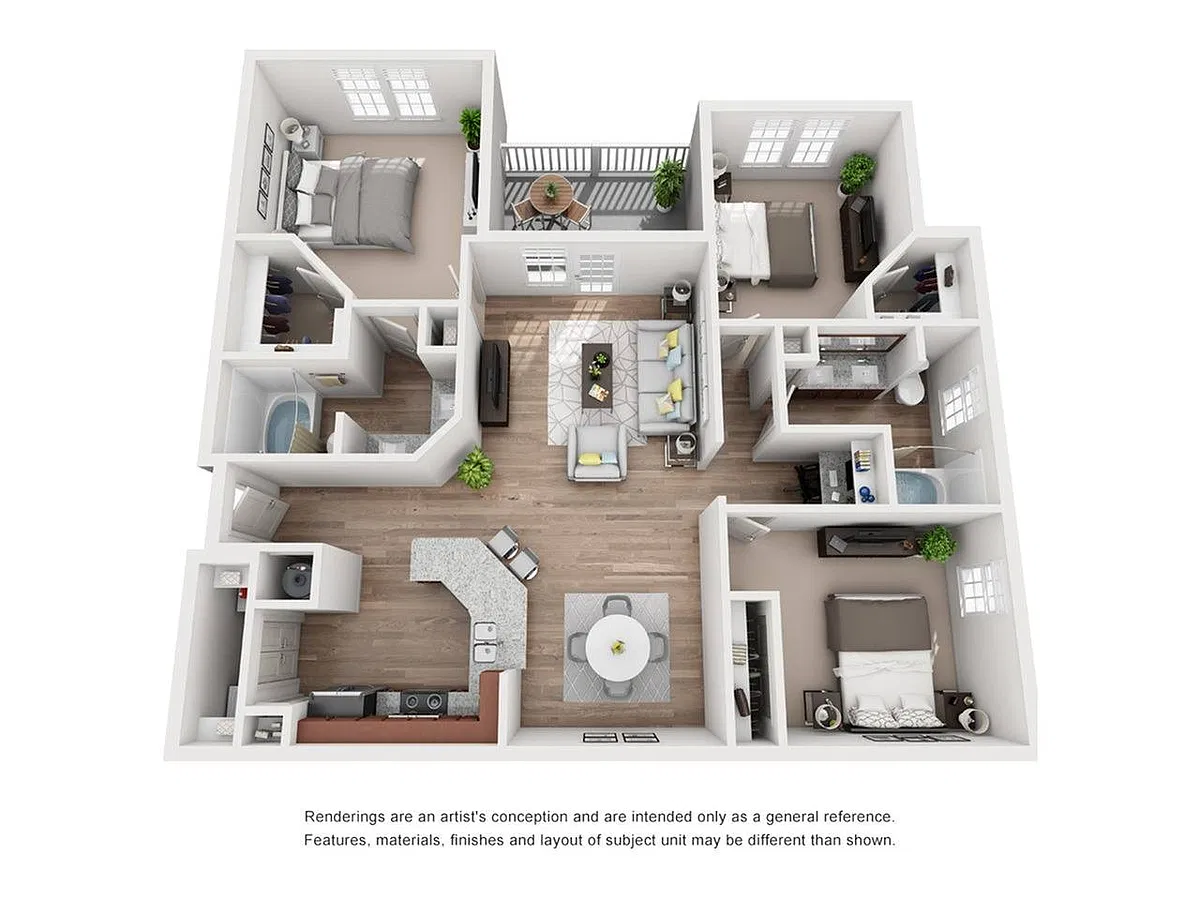 Floor plan C1