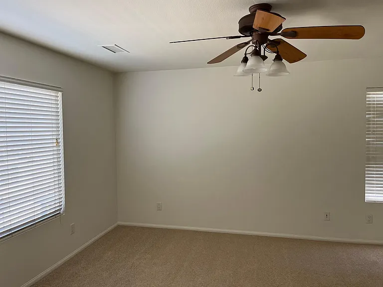 Bedroom 2 with fan
