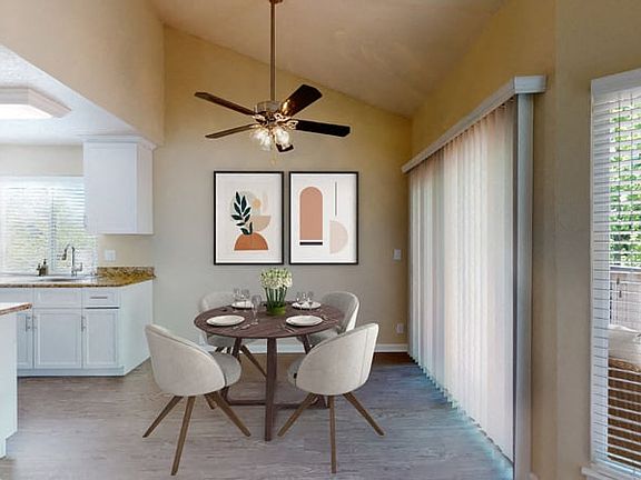 Dining Room at Valley Plaza Villages
