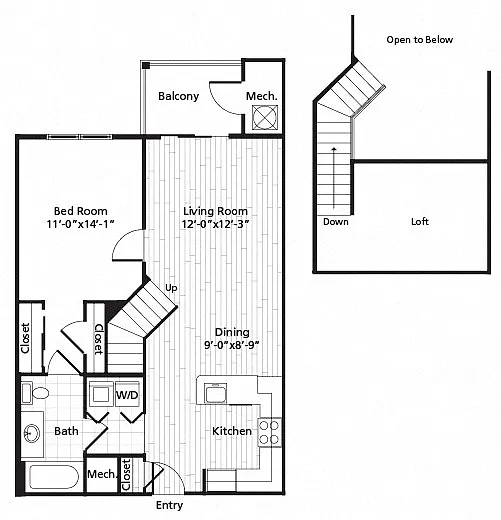 Floor plan A1L