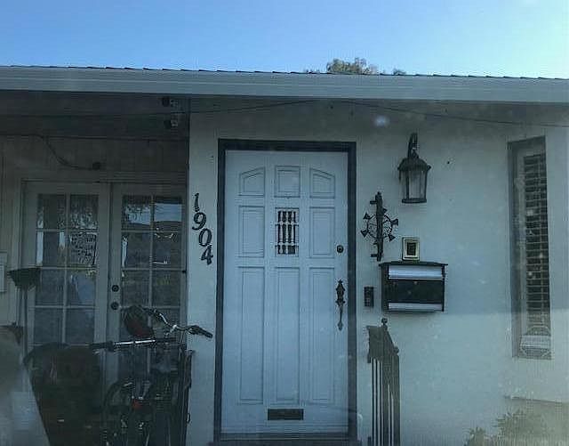Welcome Home! There is a u shaped driveway that makes it easier to pull in and out.