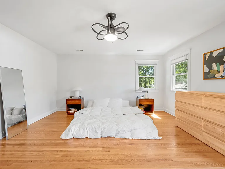2nd Floor Primary Bedroom, Spacious. Can easily accommodate a King Size Bed.