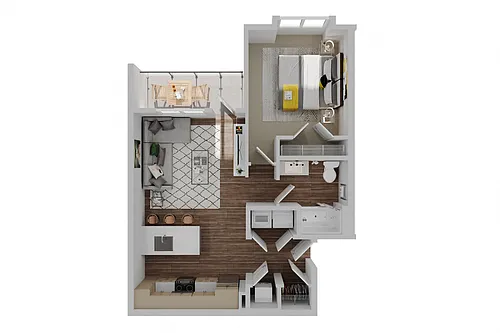Floor plan The Seville Grand (A2a)