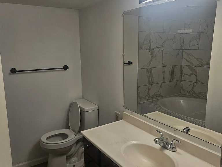 Downstairs bathroom.