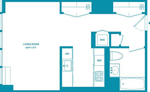 2nd image of 100 W 31st St APT 16D