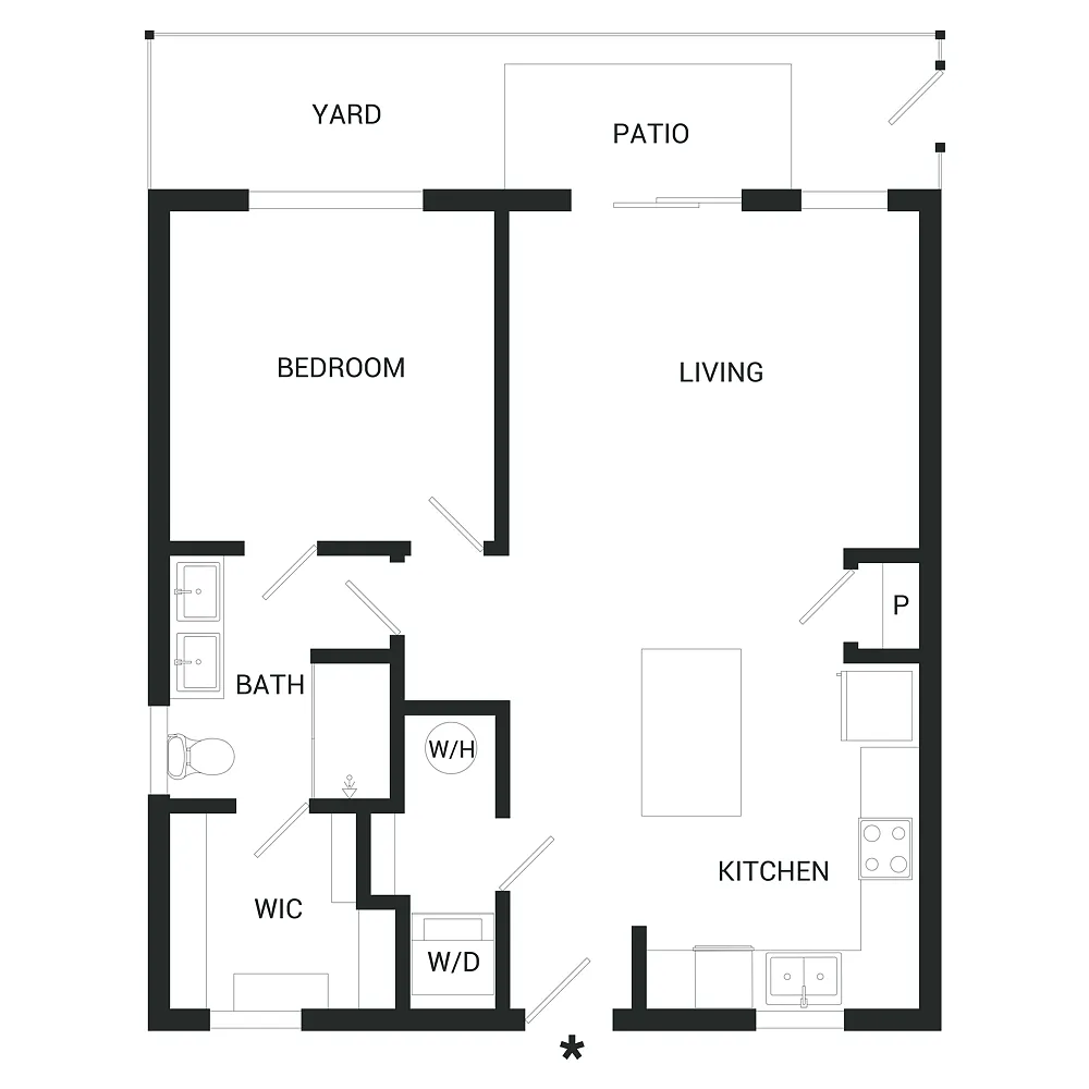 Floor plan Amelia
