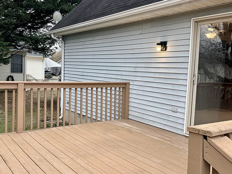Back deck