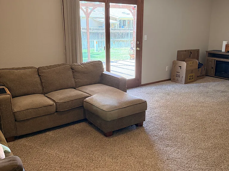 Family Room, door out to back patio and yard