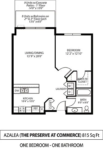 Floor plan Azalea