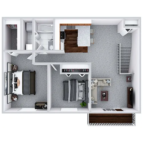 Floor plan Front Penthouse