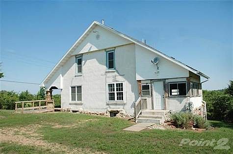 South side of the house