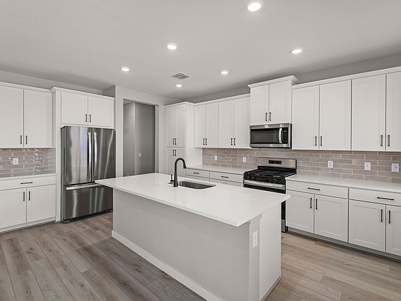 A chef-ready kitchen awaits.